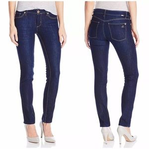 DL1961 Angel Mid-Rise Skinny Ankle Mariner Jeans